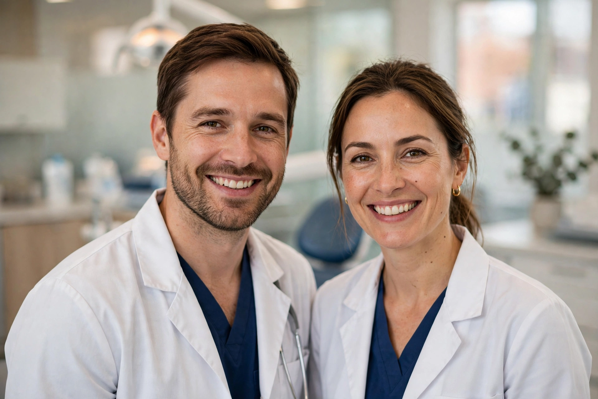 Drs. Jordyn and Taylor Funk at Pinnacle Peak Dental Care